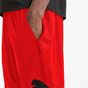 Favourite Cat 9" Men's Training Loose Shorts, Puma Black-Poppy Red